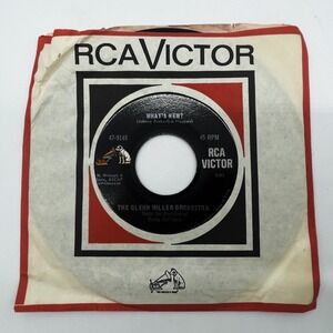Vtg RCA Victor The Glenn Miller Orchestra 45RPM Music 47-9148 Whats New Vinyl
